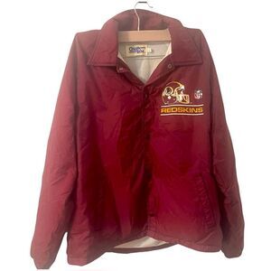 Vintage Chalk Line 90's NFL Washington Redskins Satin Locker Line Jacket Sz L